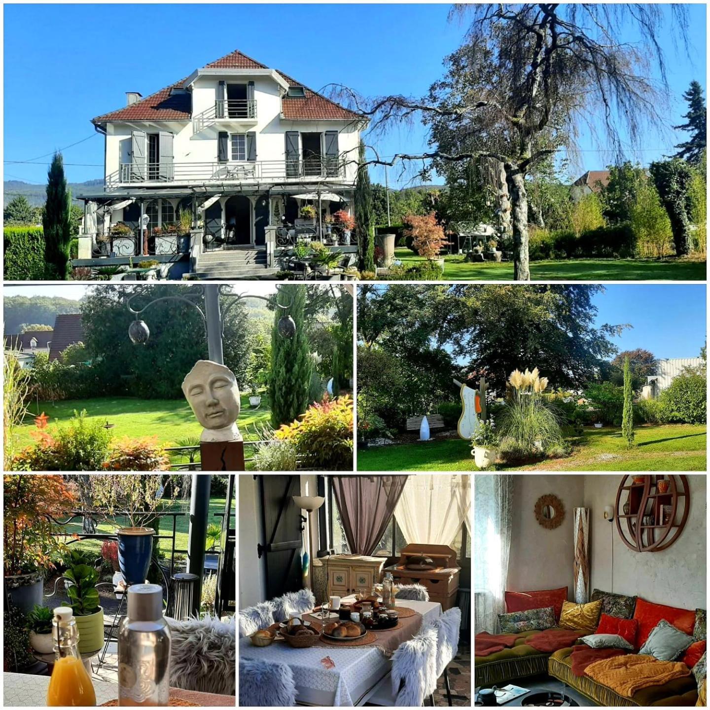 Au Temps Suspendu Bed and Breakfast Champagney Εξωτερικό φωτογραφία